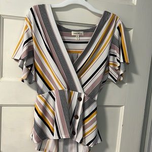 Women’s Short Sleeve Work Top